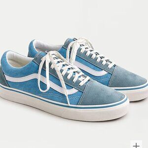 Vans x J.Crew Old Skool sneakers in suede and corduroy Men's 10.5/Women's 12